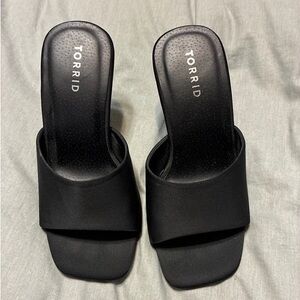 Torrid Black Women's Slide Sandals